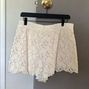 Free People Lace shorts